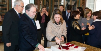 Uma simbólica homenagem no dia do 155º aniversário